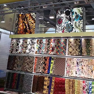 bluec attached fabric exhibition event