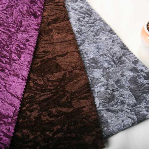 crushed velvet fabric