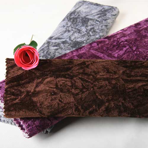 crushed velvet upholstery fabric